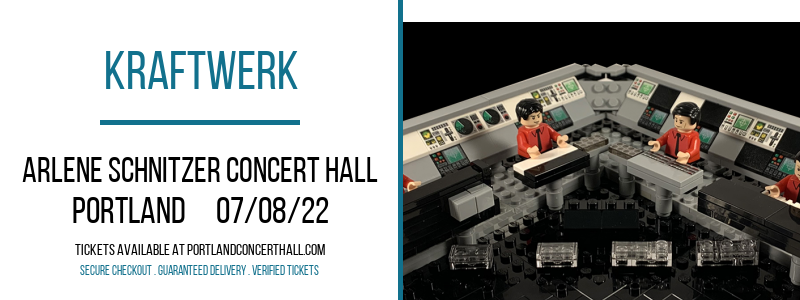 Kraftwerk at Arlene Schnitzer Concert Hall tickets Kraftwerk at Arlene Schnitzer Concert Hall