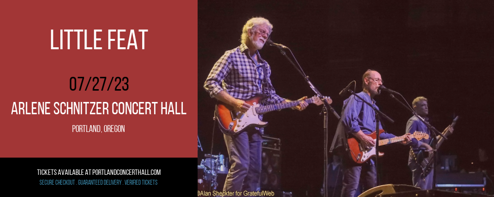 Little Feat at Arlene Schnitzer Concert Hall