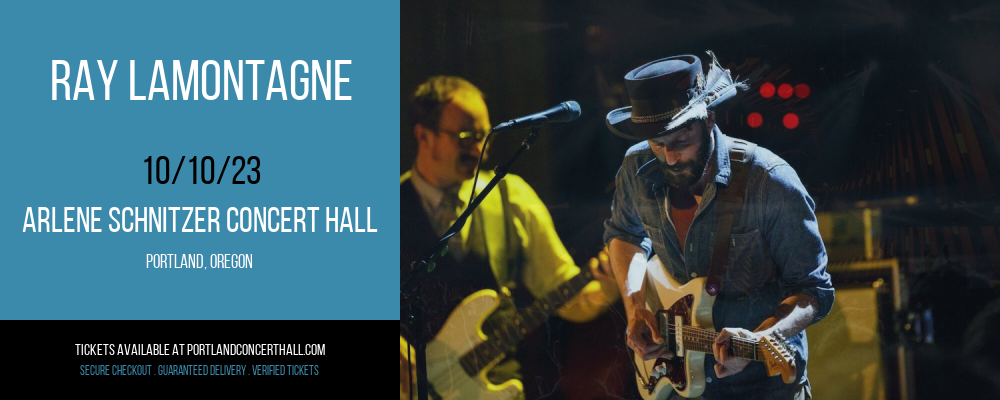 Ray LaMontagne at Arlene Schnitzer Concert Hall