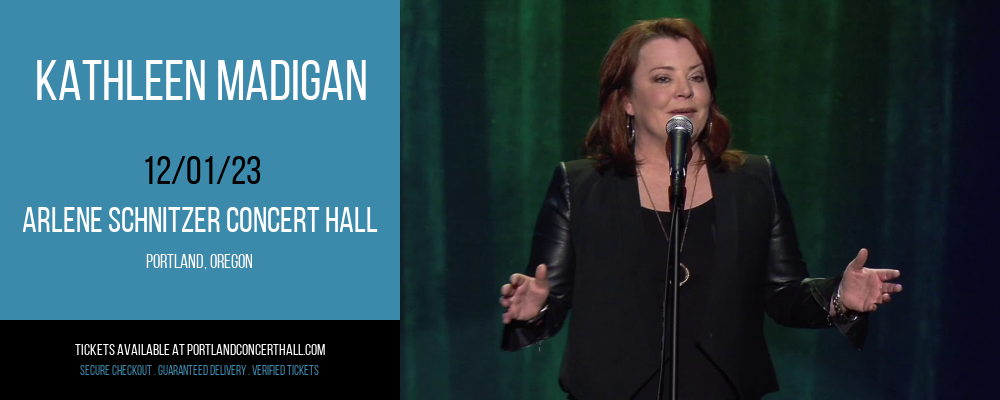 Kathleen Madigan at Arlene Schnitzer Concert Hall