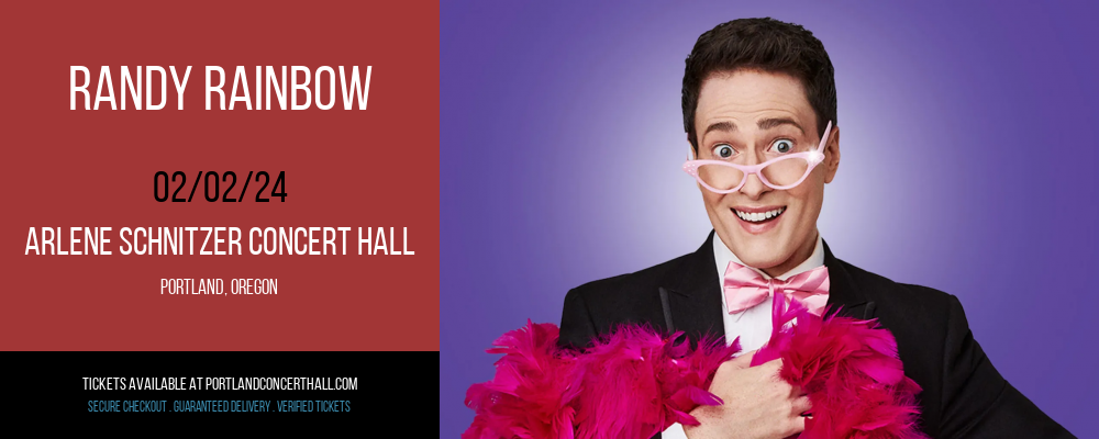 Randy Rainbow at Arlene Schnitzer Concert Hall