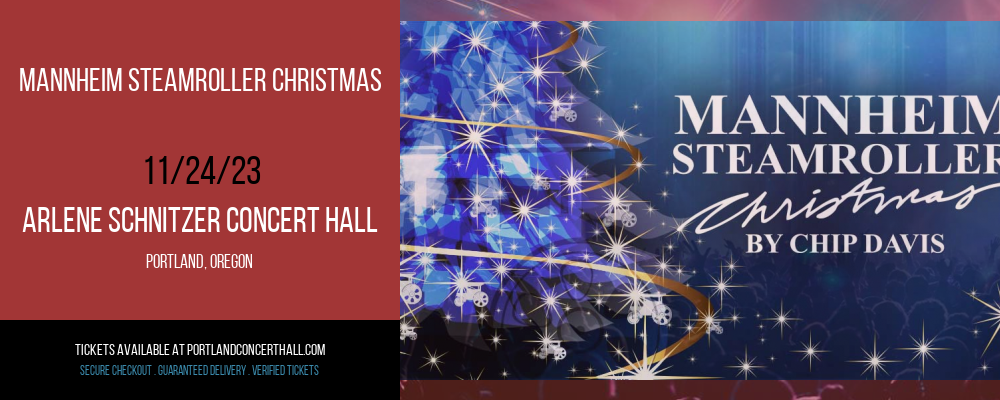 Mannheim Steamroller Christmas at Arlene Schnitzer Concert Hall