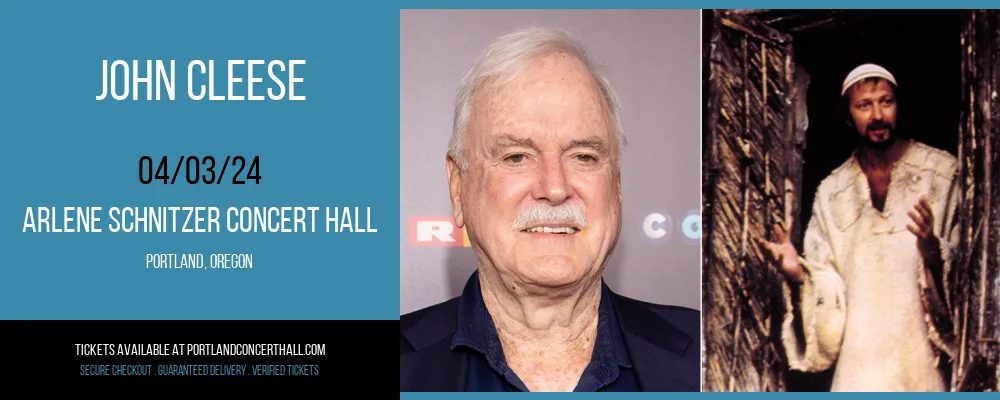 John Cleese at Arlene Schnitzer Concert Hall