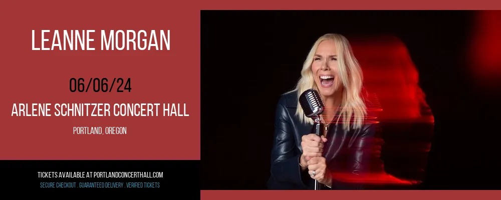 Leanne Morgan at Arlene Schnitzer Concert Hall