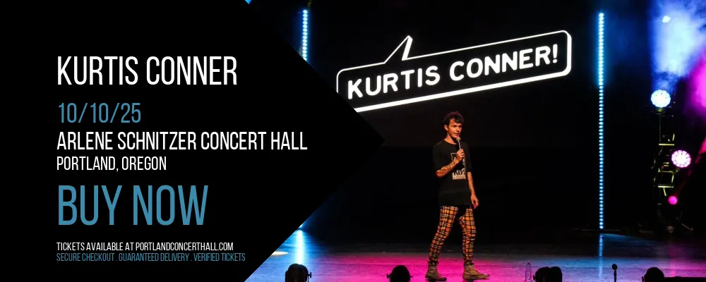 Kurtis Conner at Arlene Schnitzer Concert Hall