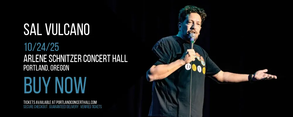 Sal Vulcano at Arlene Schnitzer Concert Hall