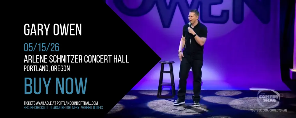 Gary Owen at Arlene Schnitzer Concert Hall