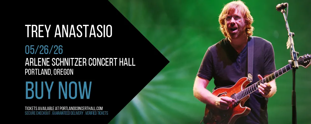 Trey Anastasio at Arlene Schnitzer Concert Hall
