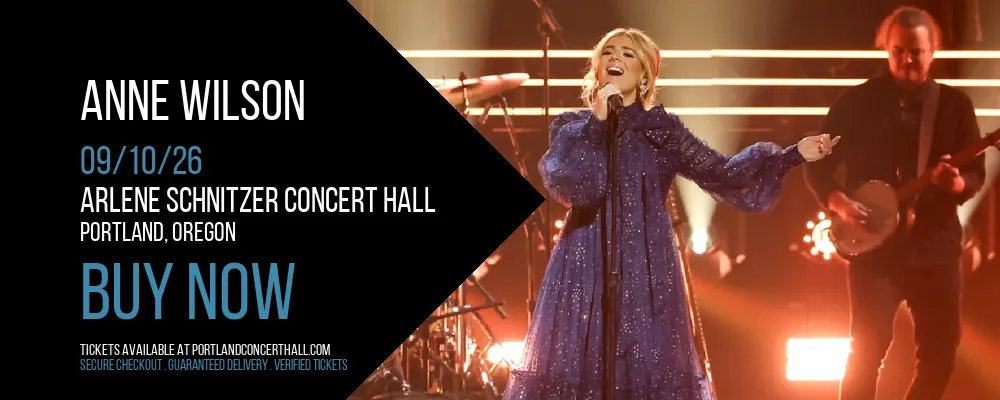 Anne Wilson at Arlene Schnitzer Concert Hall