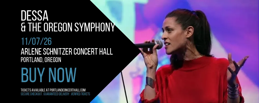 Dessa & The Oregon Symphony at Arlene Schnitzer Concert Hall