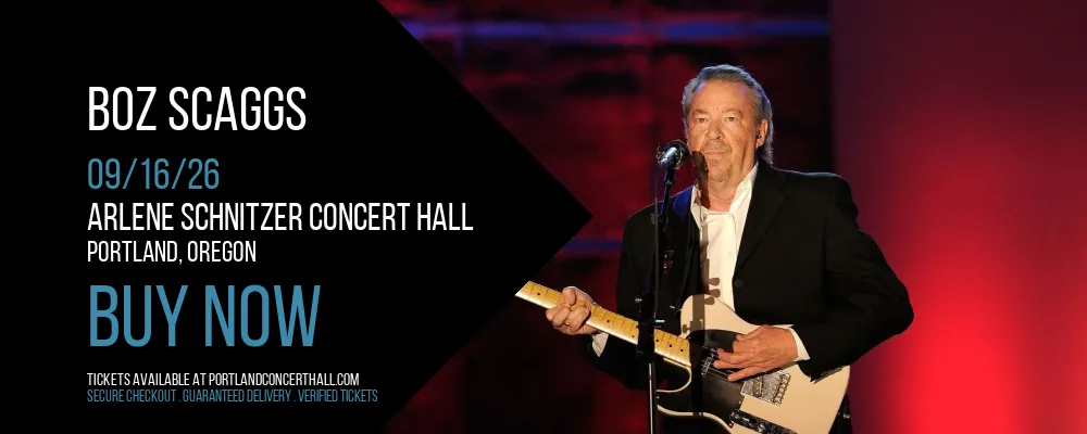 Boz Scaggs at Arlene Schnitzer Concert Hall