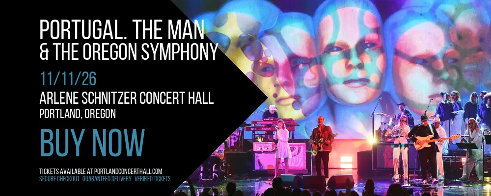 Portugal. The Man & The Oregon Symphony at Arlene Schnitzer Concert Hall